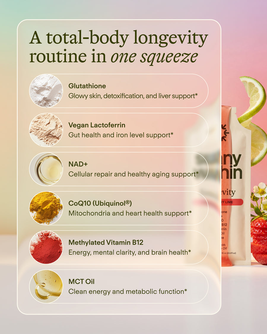 Sunny Within Longevity Strawberry + Sleep Bundle